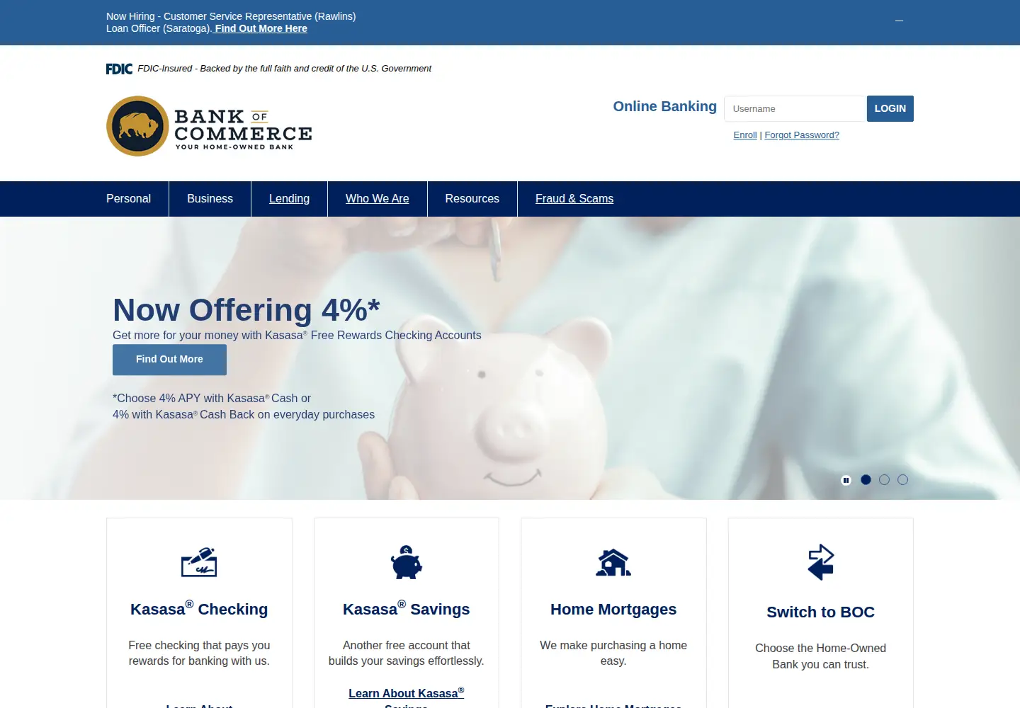 Screenshot of bocrawlins.com