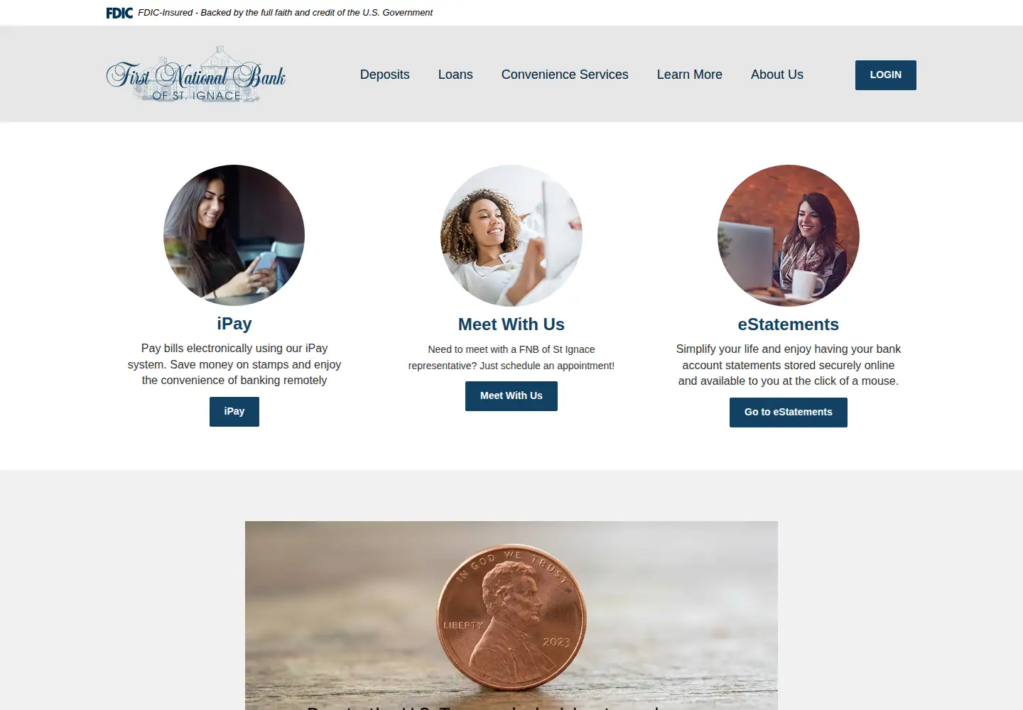 Screenshot of fnbsi.com