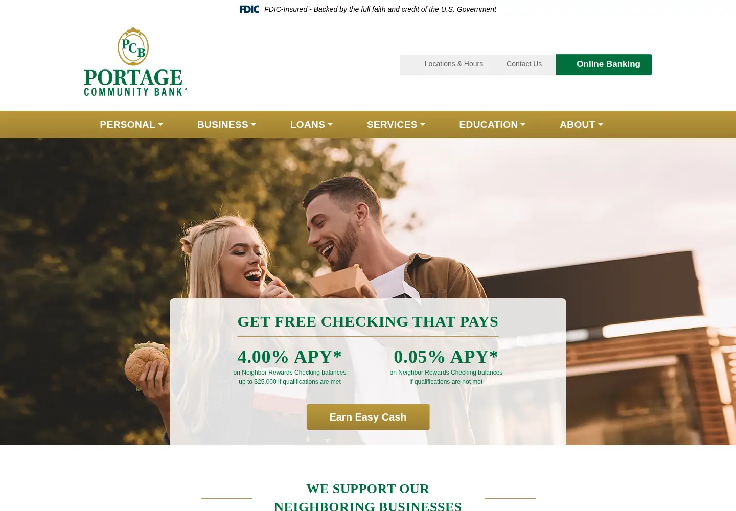 Screenshot of pcbbank.com