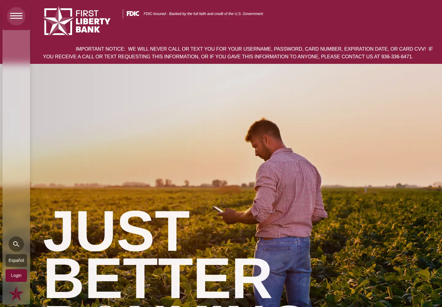 Screenshot of flnb.com