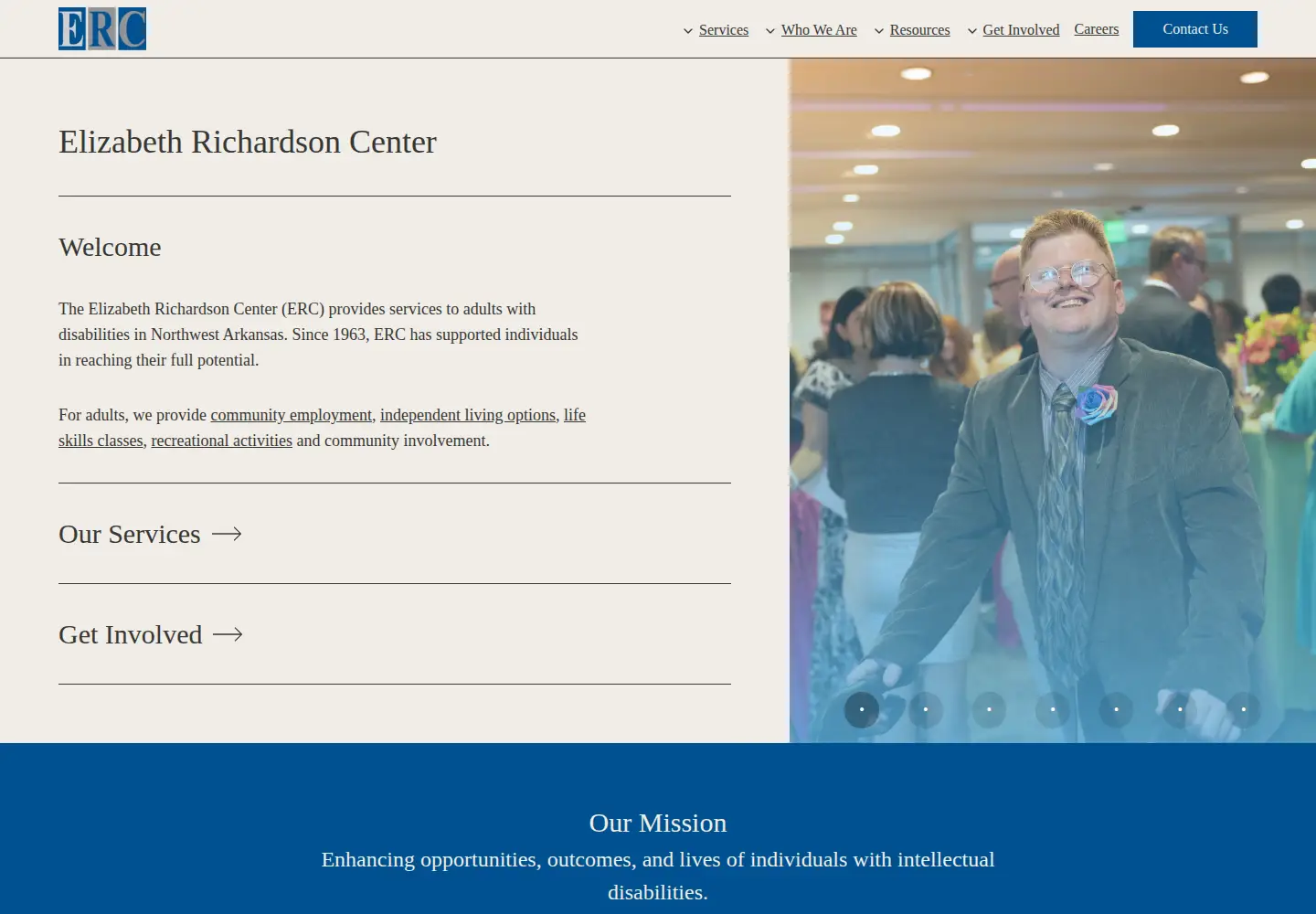 Screenshot of ercinc.org