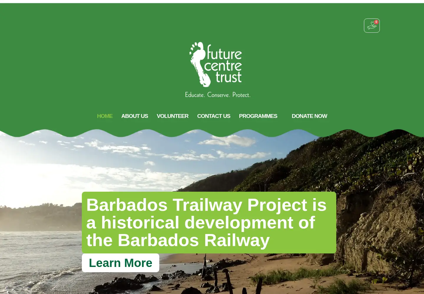 Screenshot of futurecentretrust.org
