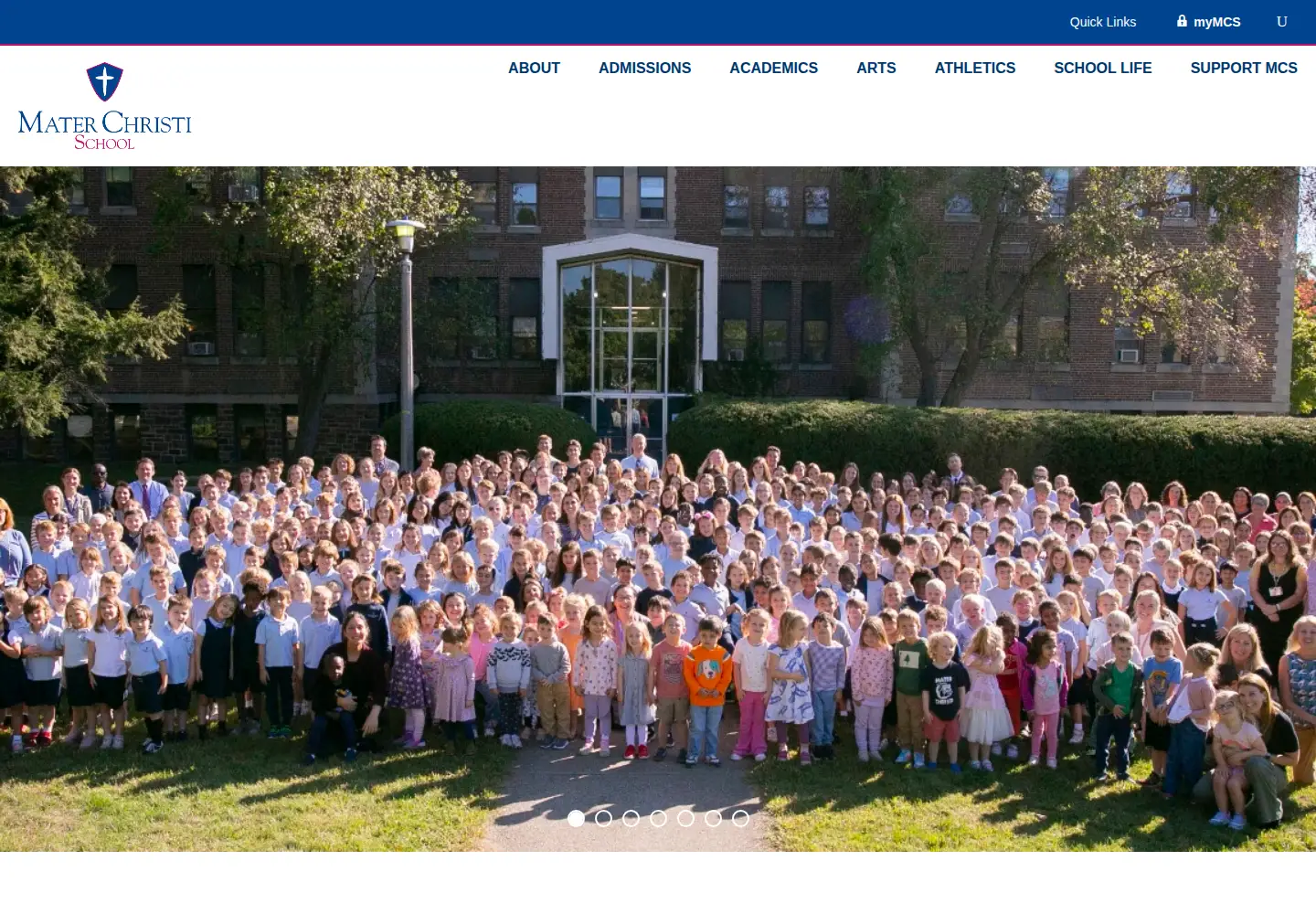 Screenshot of mcschool.org