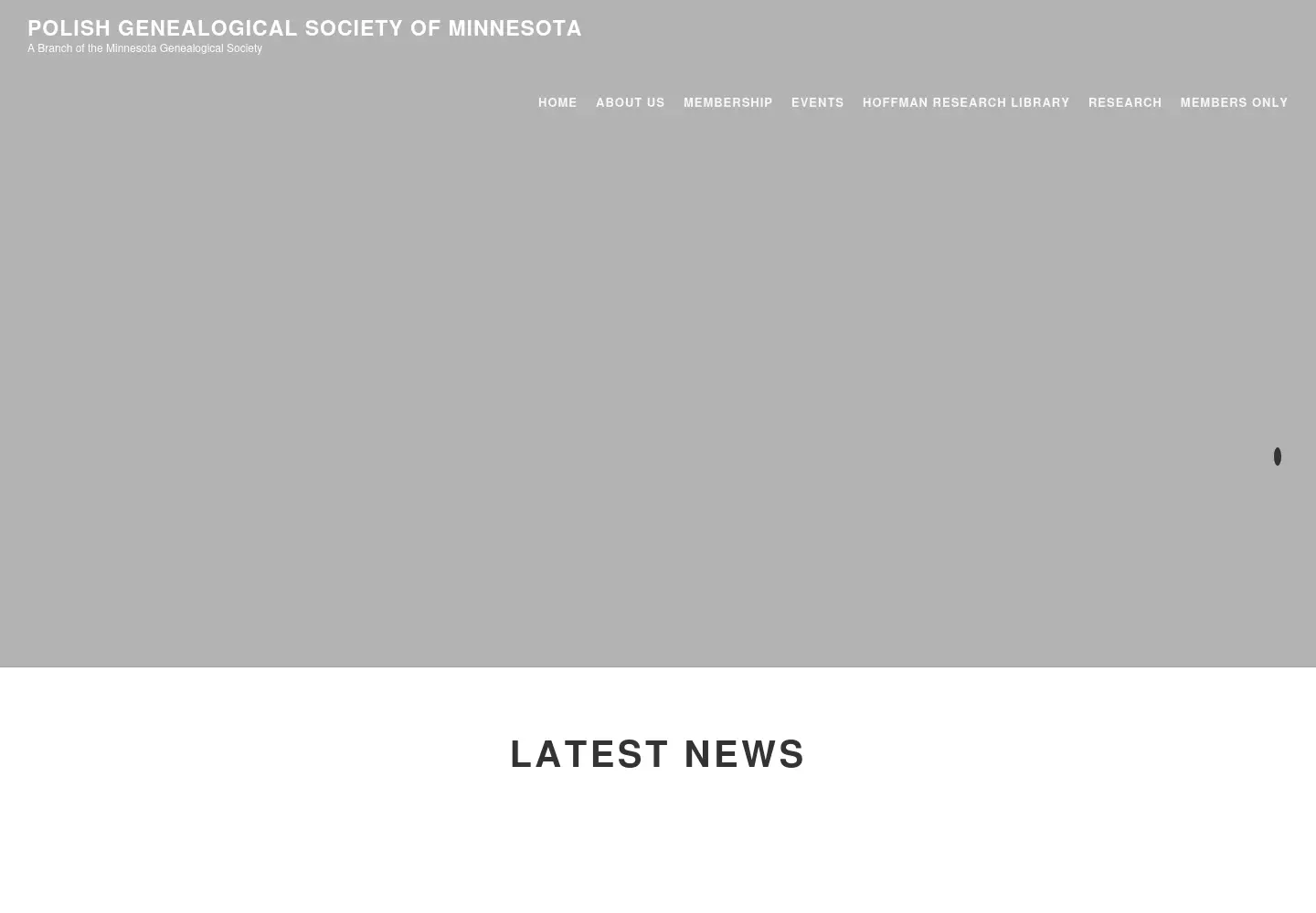 Screenshot of pgsmn.org