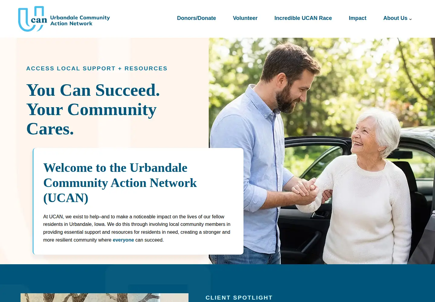 Screenshot of urbandalenetwork.org