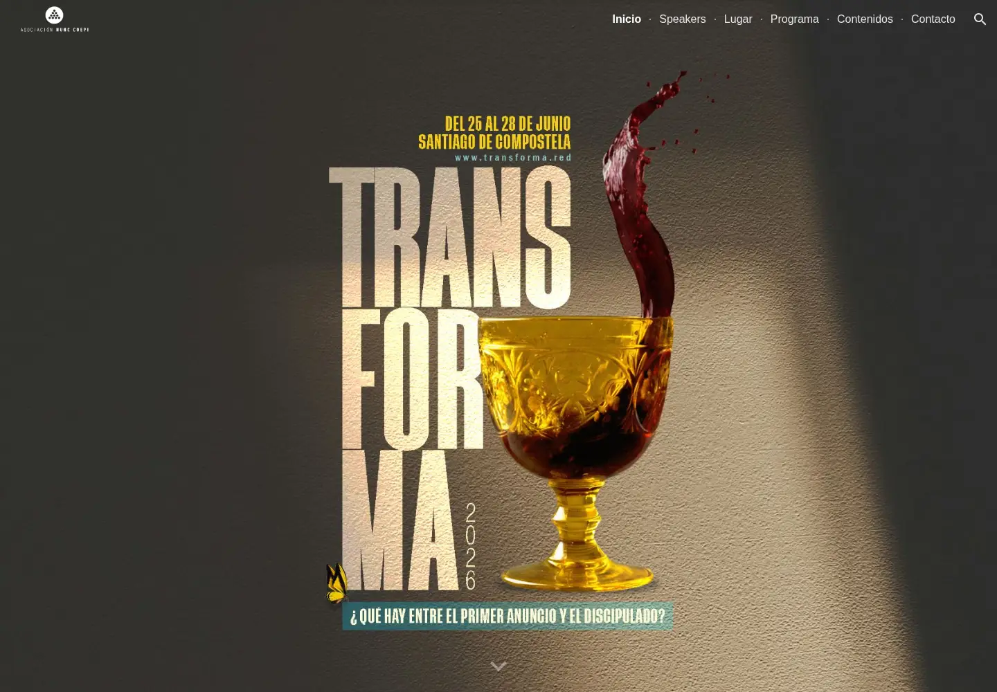 Screenshot of transforma.red
