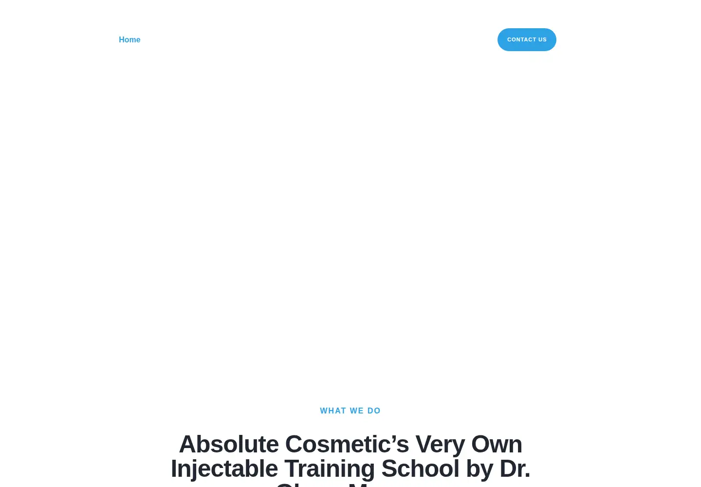 Screenshot of cosmeticinjectorinstitute.com.au