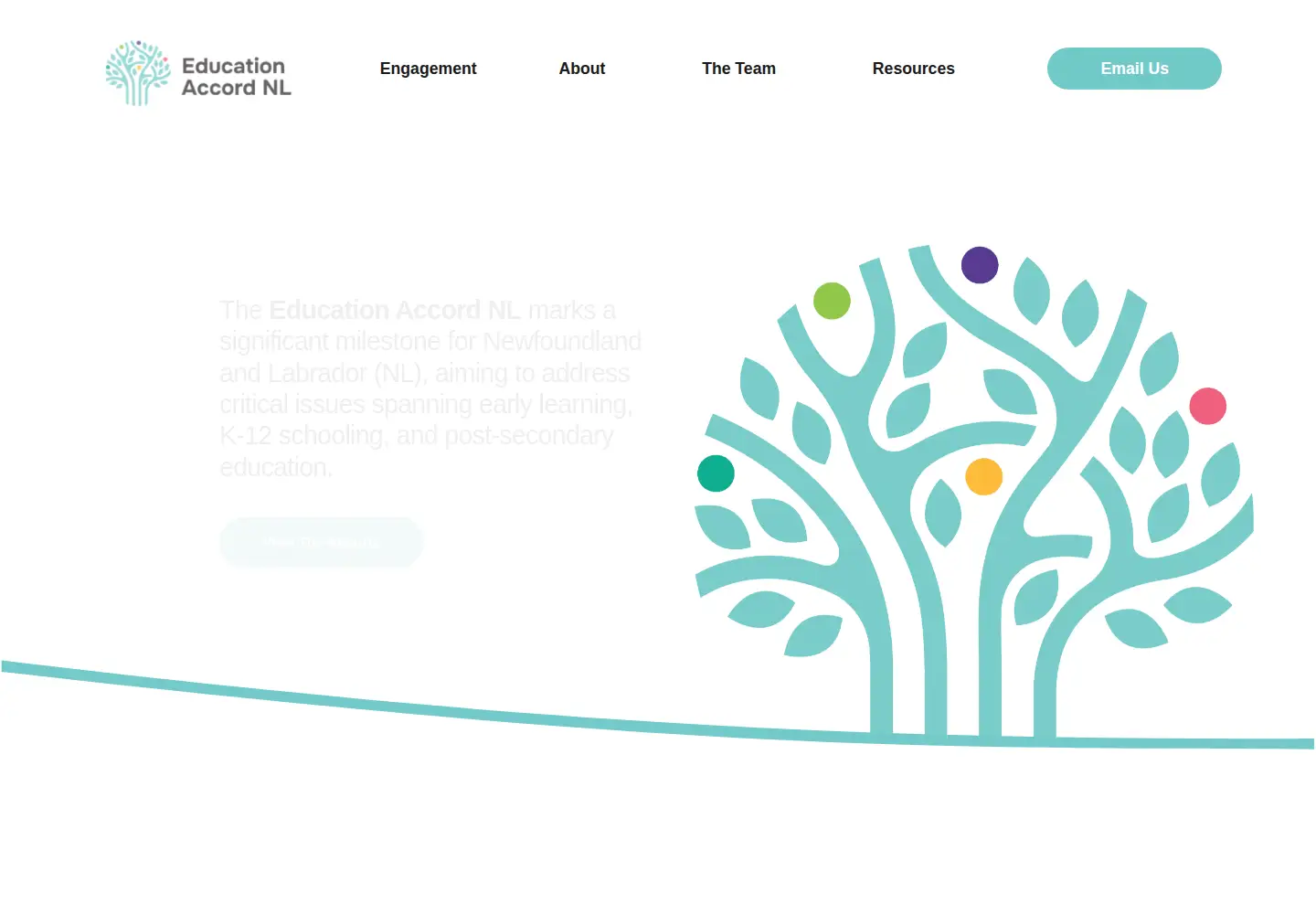 Screenshot of educationaccordnl.ca