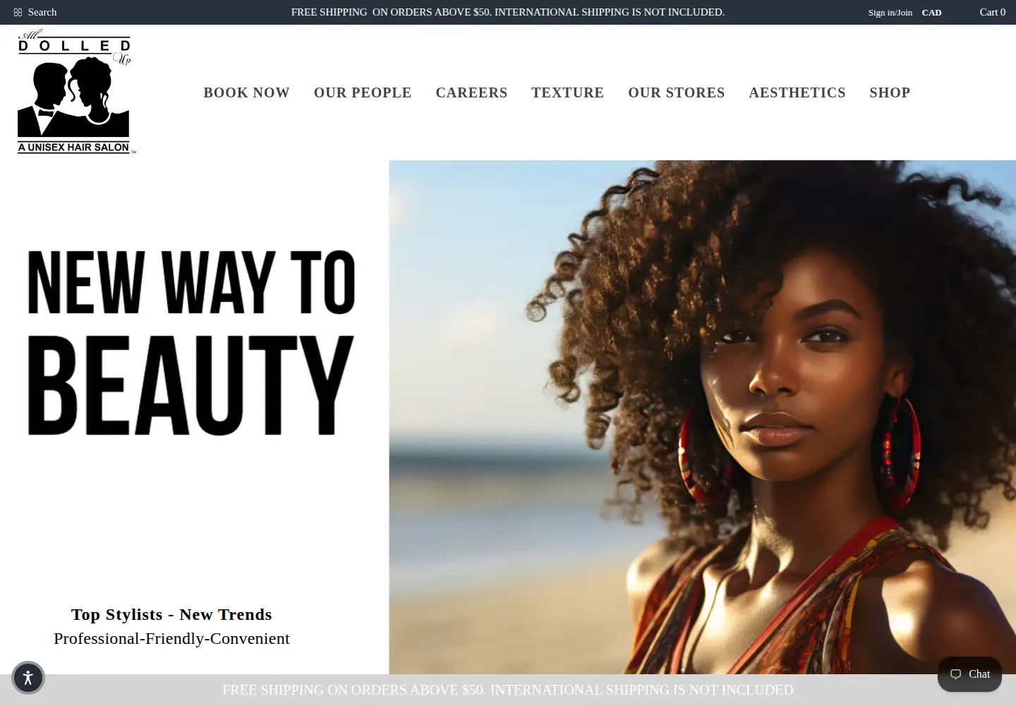 Screenshot of adushop.com