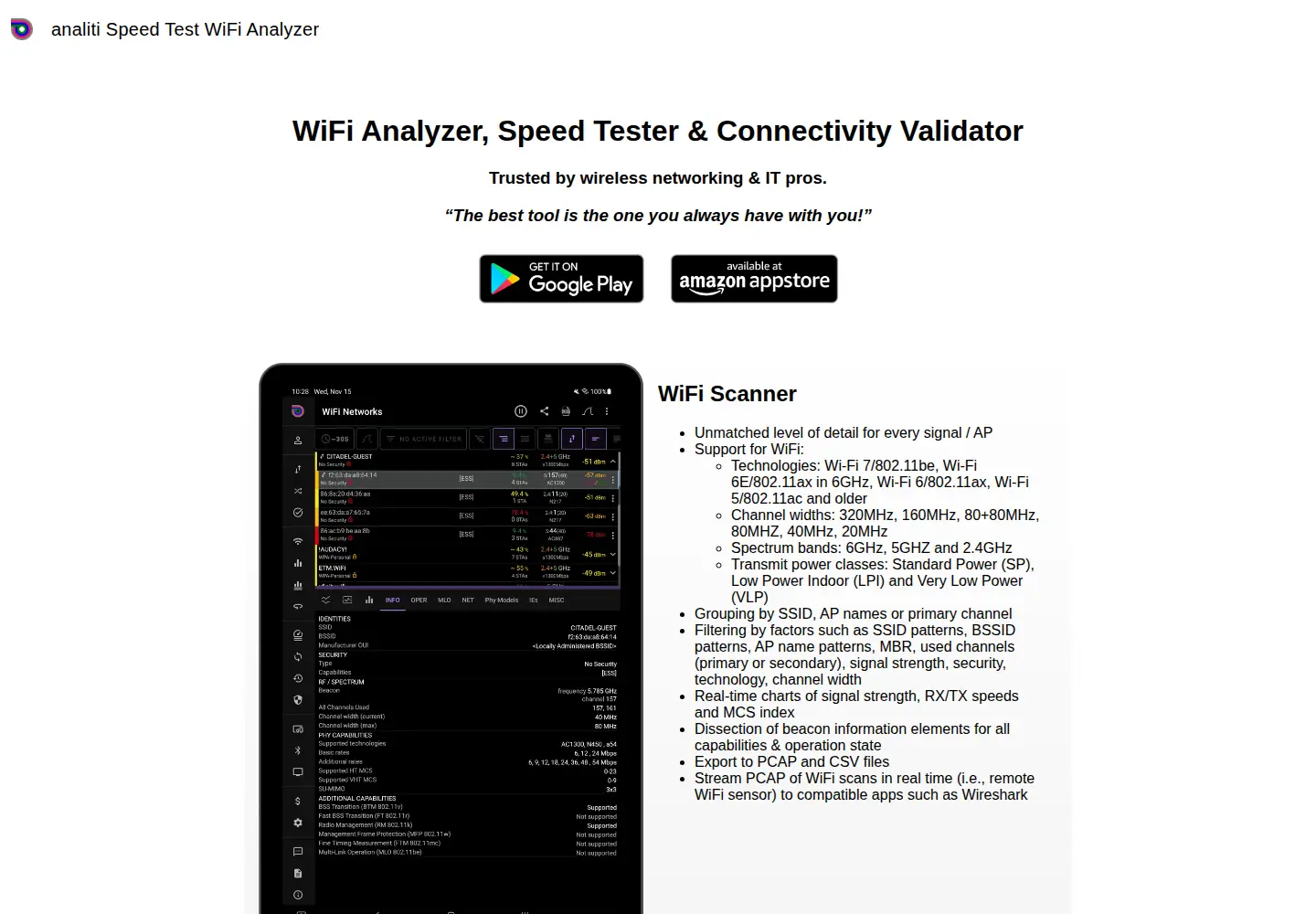 Screenshot of analiti.com