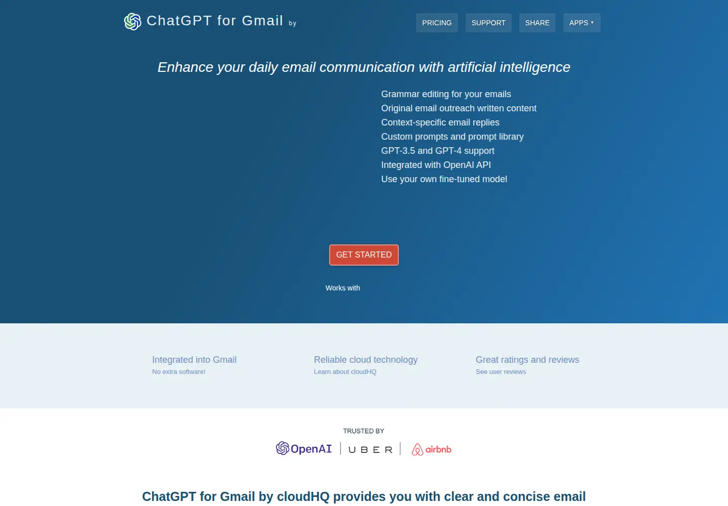Screenshot of chatgpt-for-gmail.com