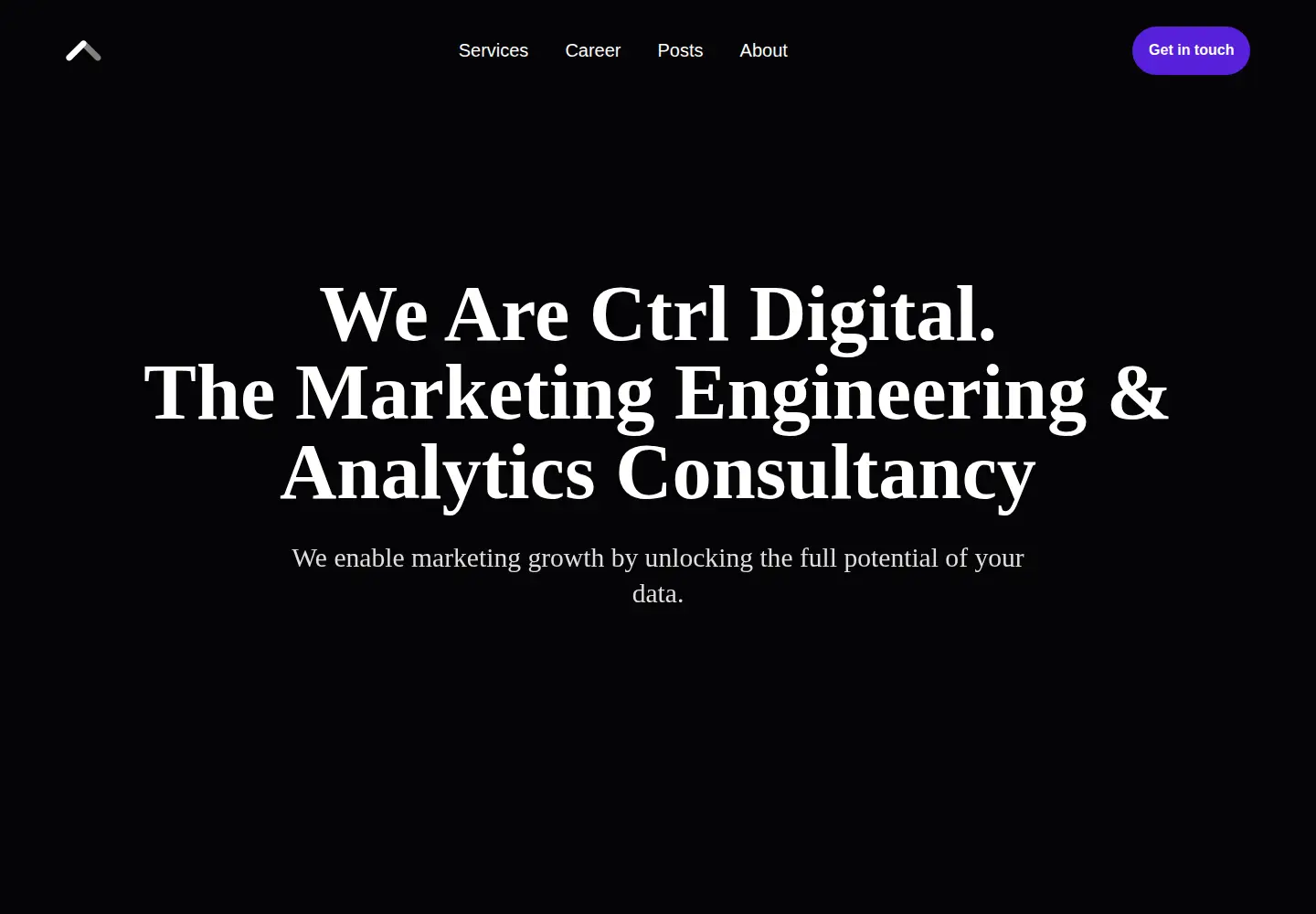 Screenshot of ctrldigital.com