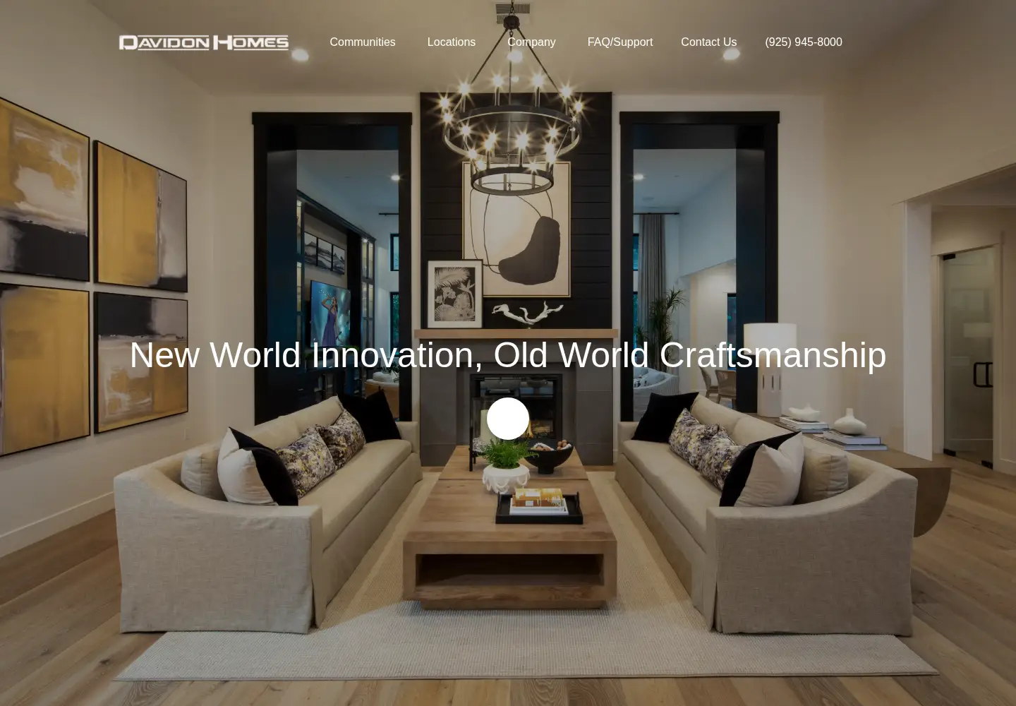 Screenshot of davidonhomes.com