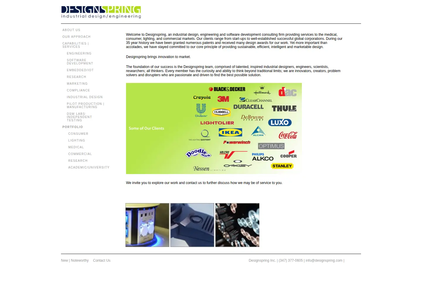 Screenshot of designspring.com