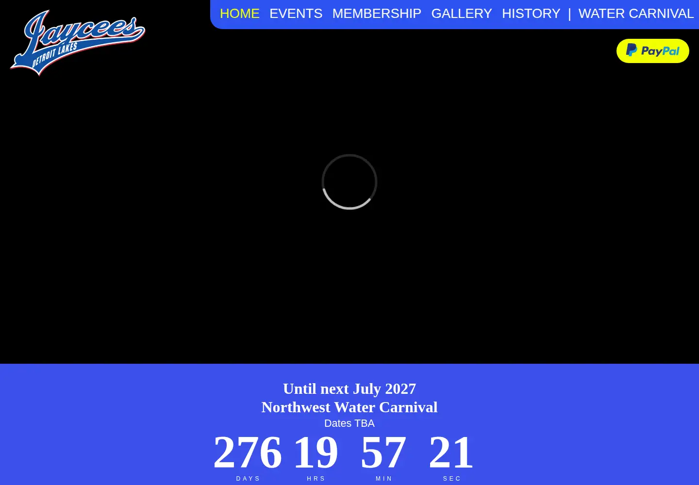Screenshot of dljaycees.com
