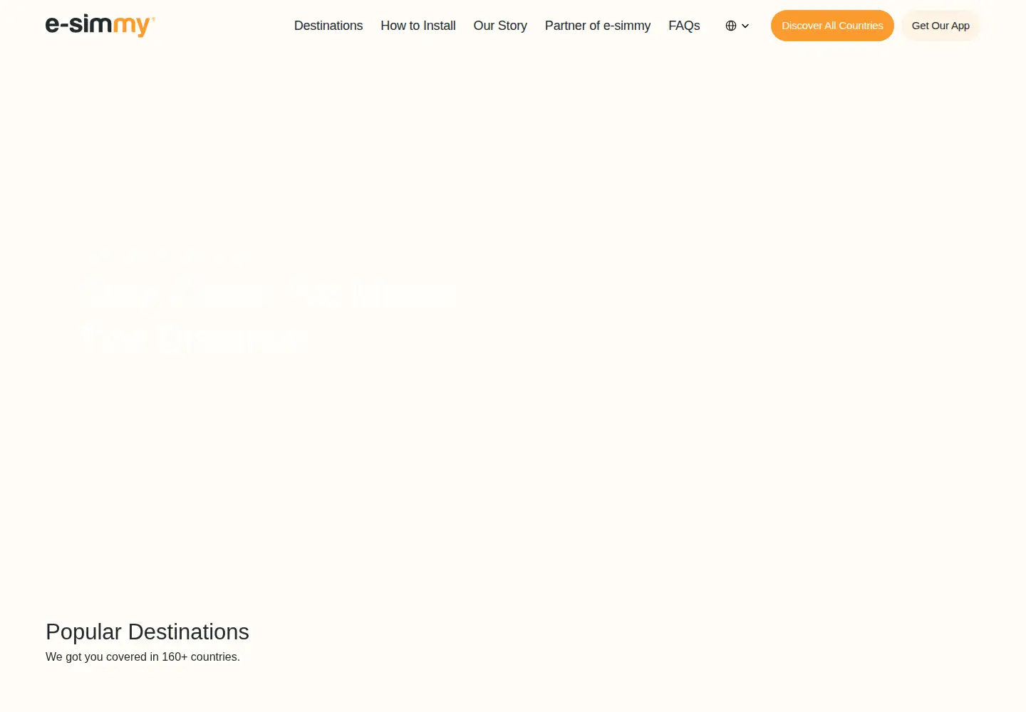 Screenshot of e-simmy.com