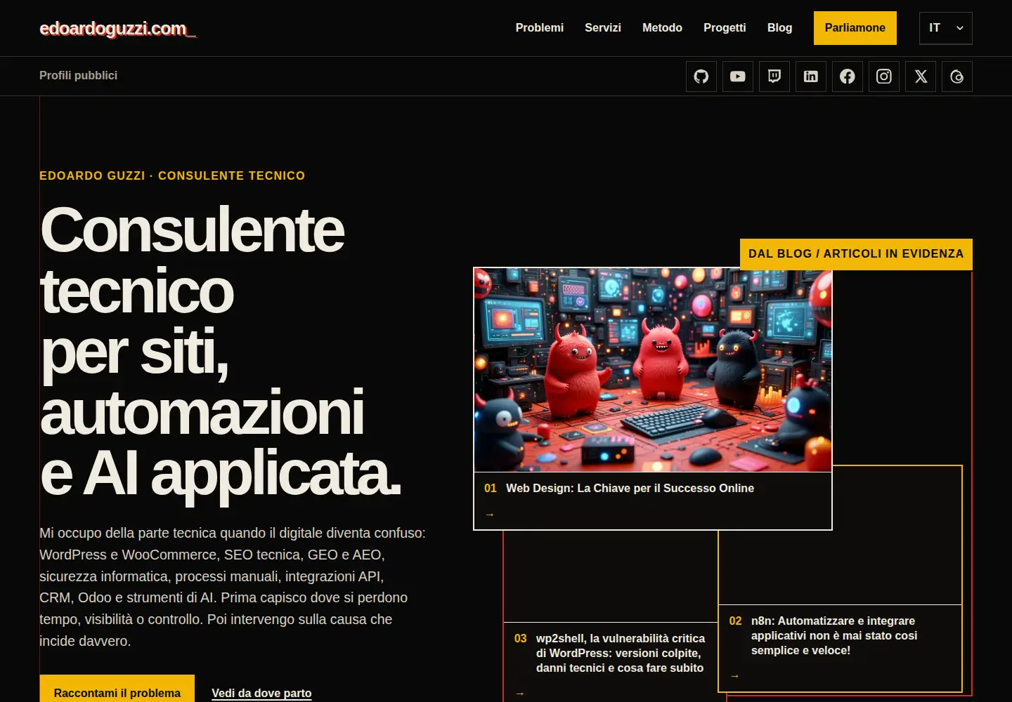 Screenshot of edoardoguzzi.com