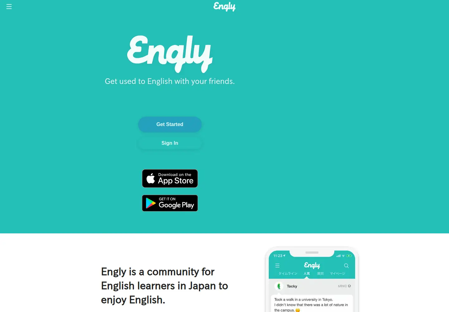Screenshot of engly.com