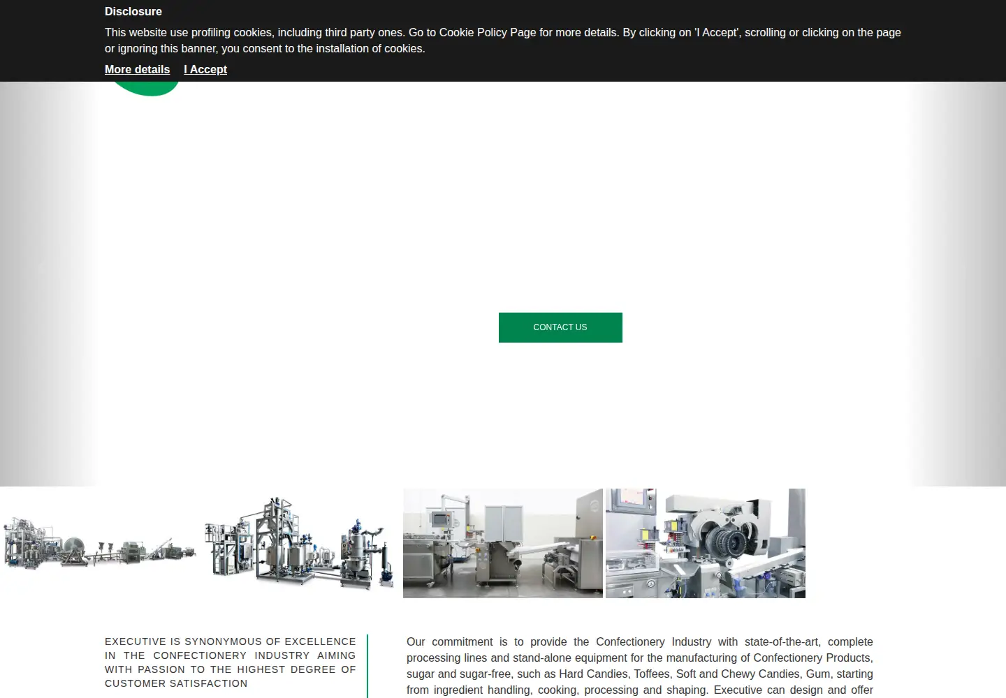 Screenshot of executive-candy.com