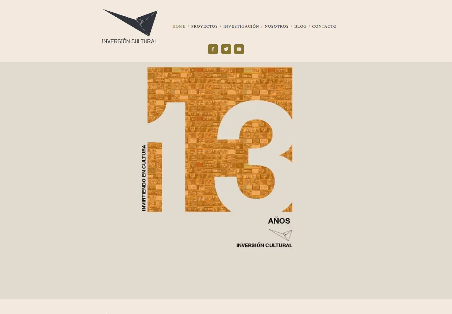 Screenshot of inversioncultural.com