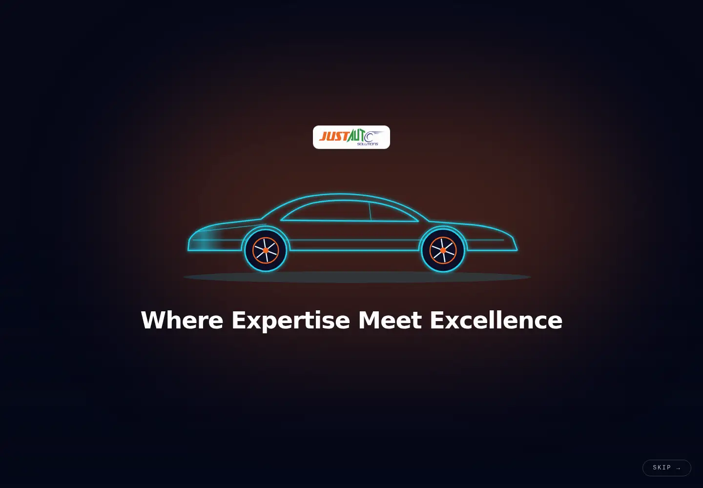 Captured homepage of justautoindia.com in the current scan