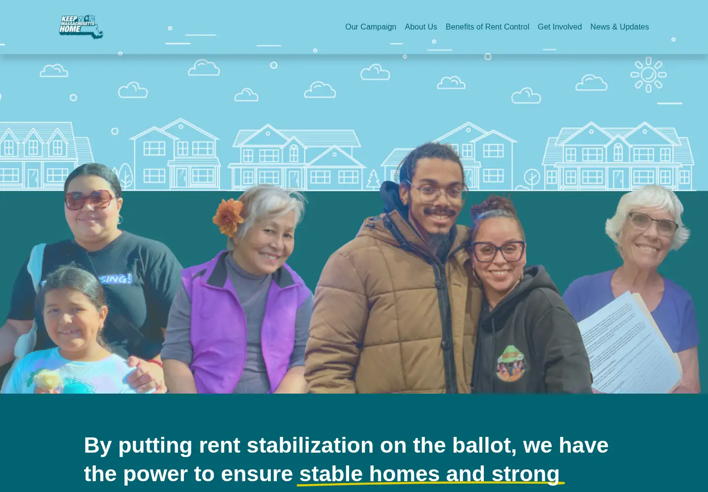 Screenshot of keepmasshome.com