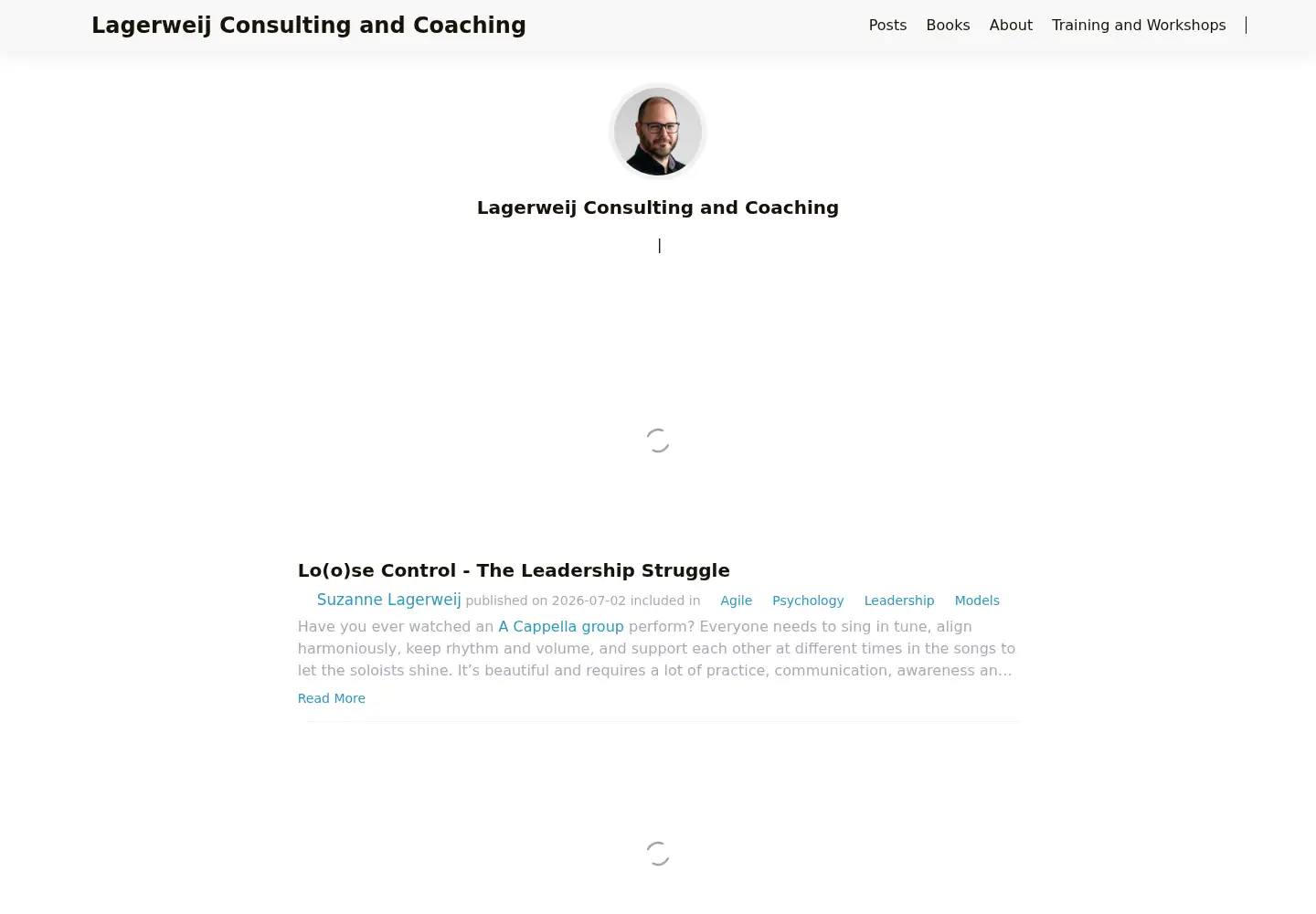 Screenshot of lagerweij.com