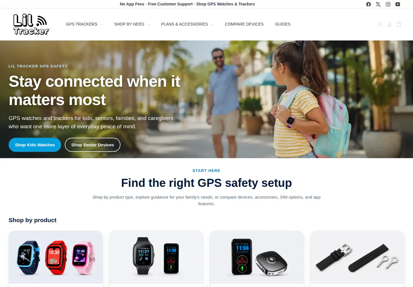 Screenshot of liltracker.com