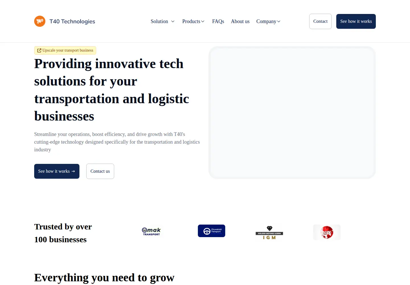 Screenshot of myt40.com