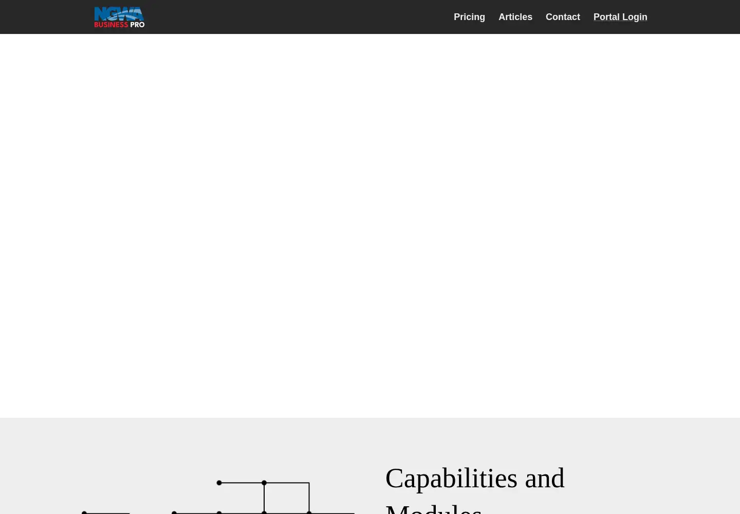 Screenshot of ngwabusinesspro.com