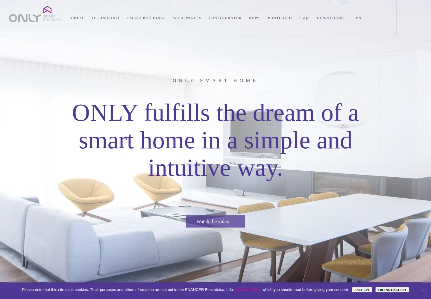 Screenshot of only-smartbuildings.com