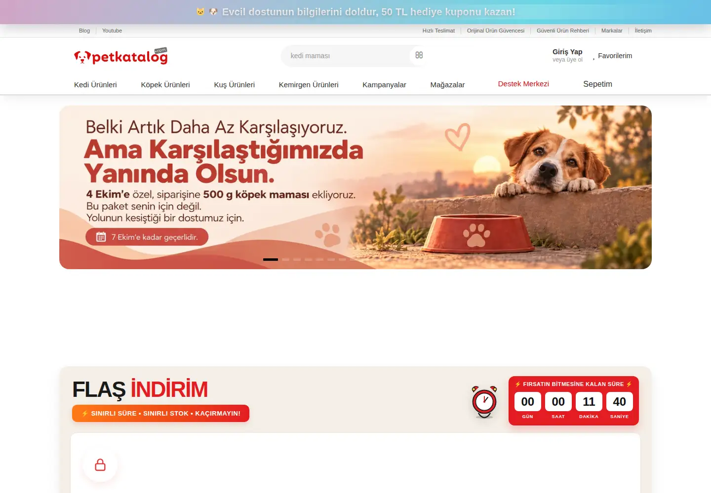 Screenshot of petkatalog.com