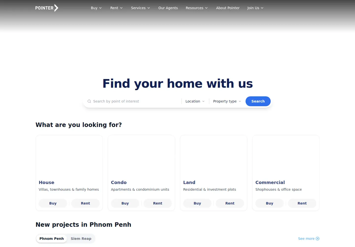 Screenshot of pointerasia.com