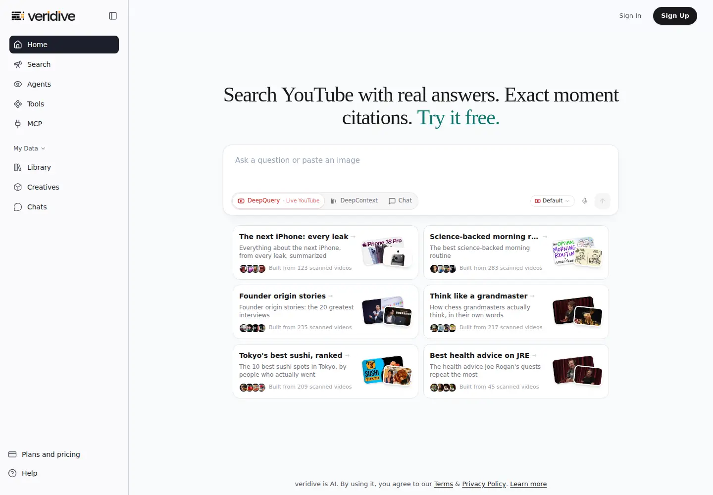 Screenshot of veridive.com