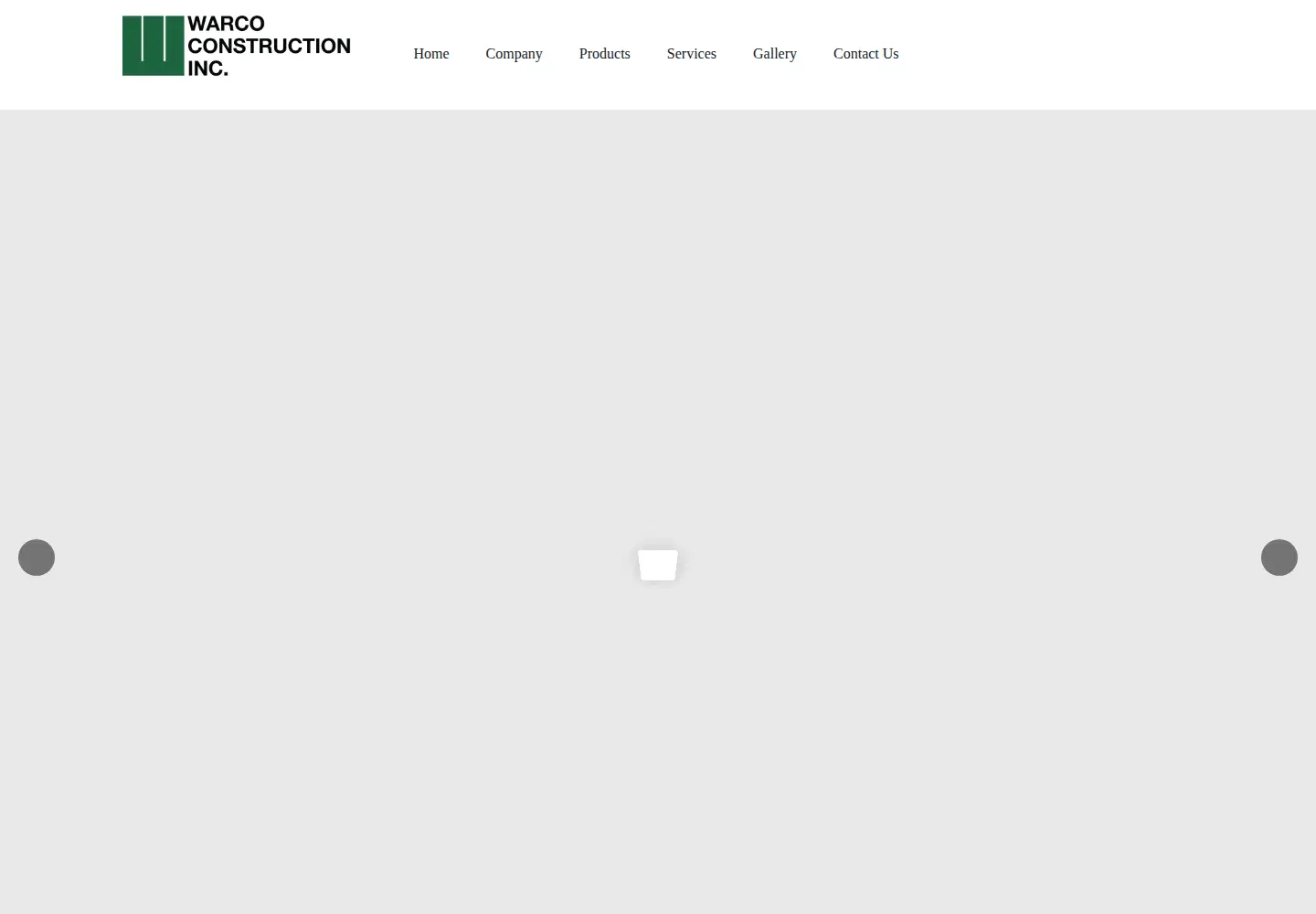 Screenshot of warcoconstruction.com