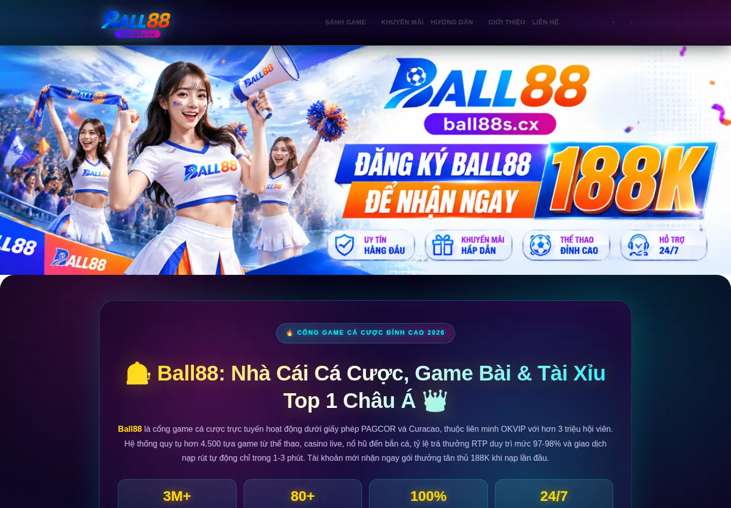 Screenshot of ball88s.cx