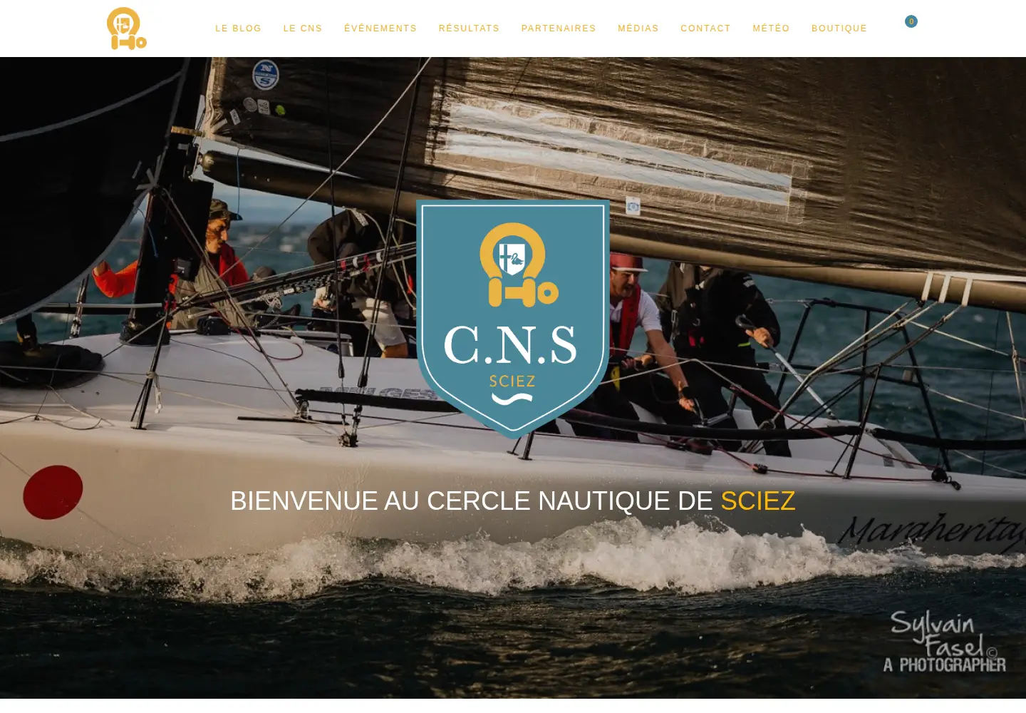 Screenshot of cnsciez.fr