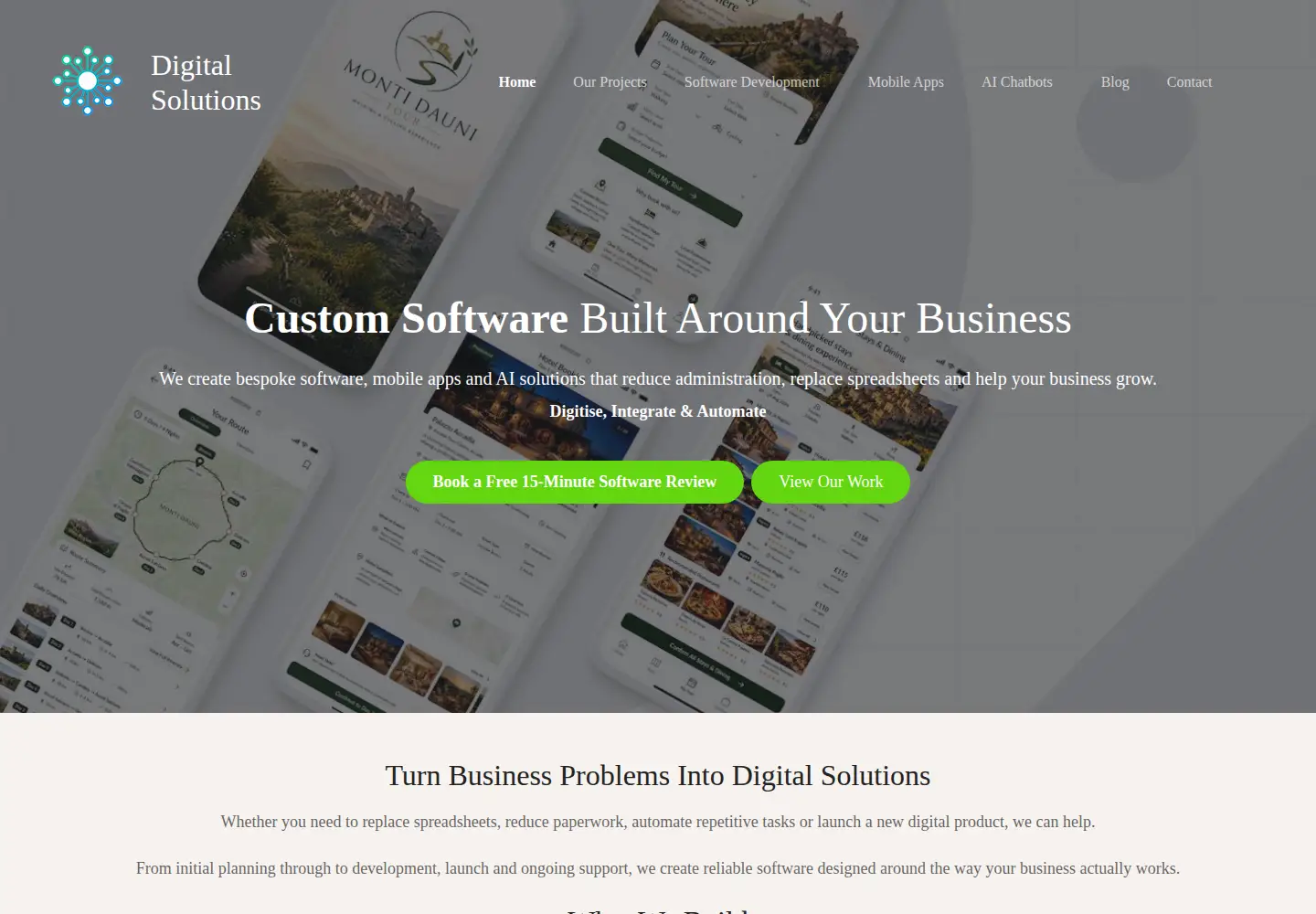 Screenshot of digitalsolutions.help