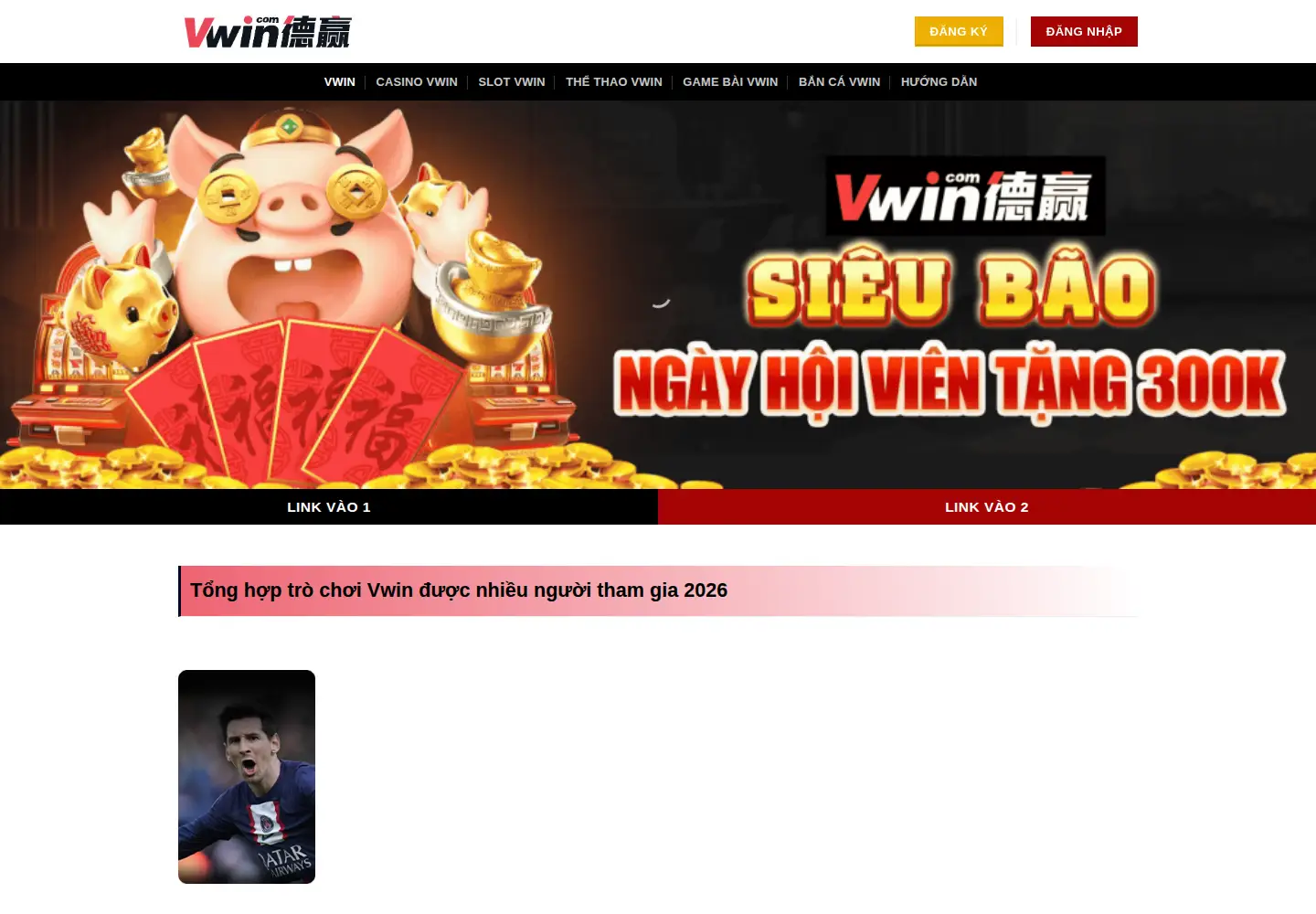 Screenshot of vwin.ltd