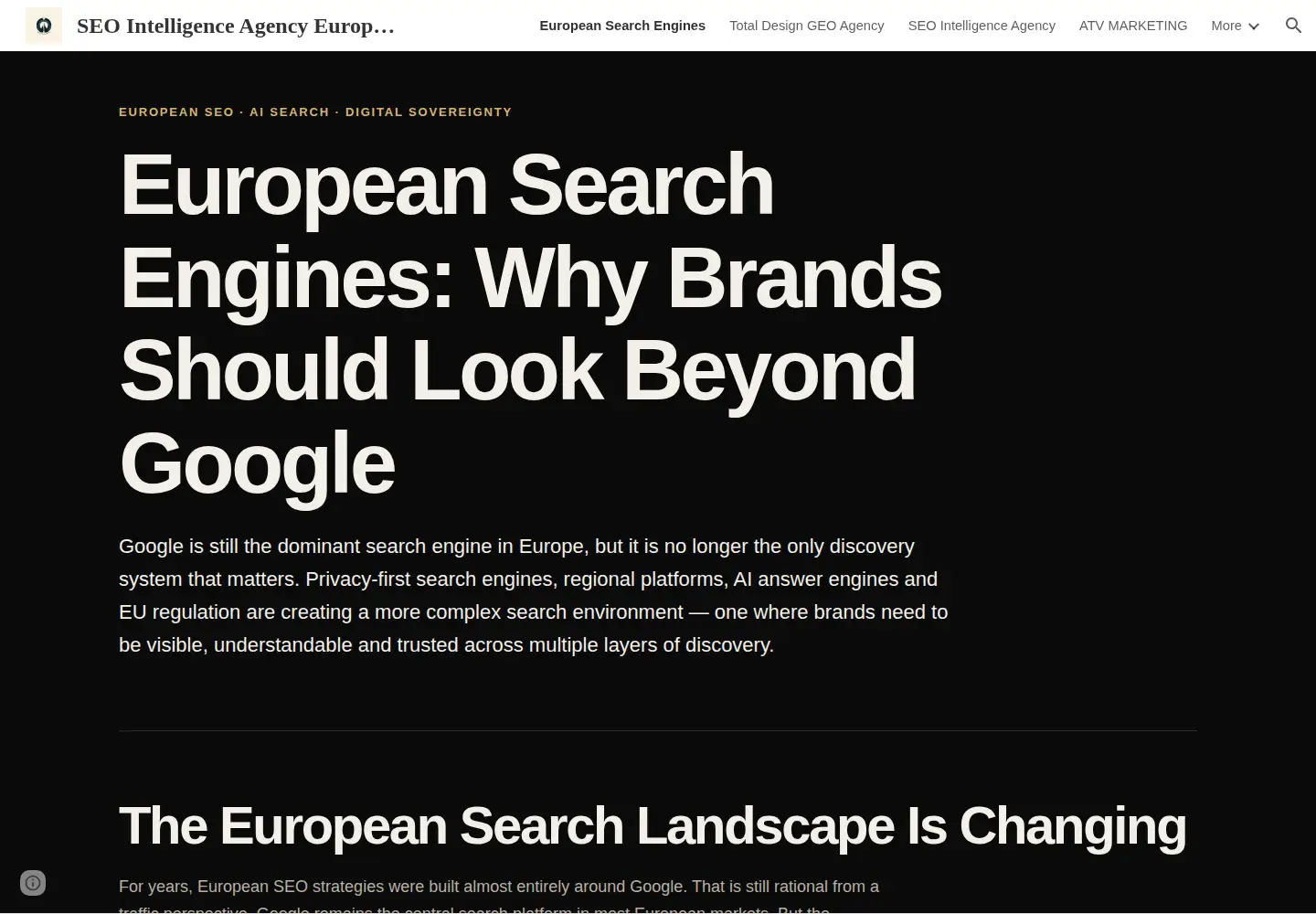 Screenshot of strateg.marketing