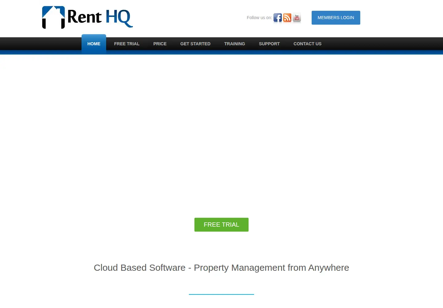 Screenshot of renthq.net