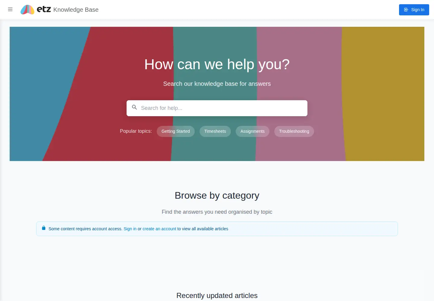 Screenshot of eocnetwork.org