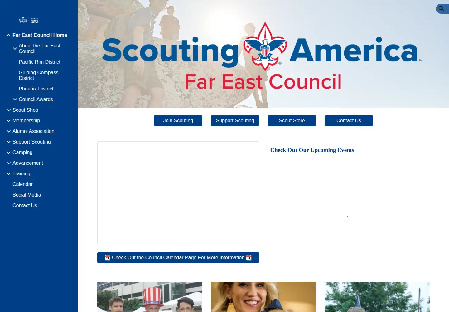 Screenshot of fareastcouncil.org
