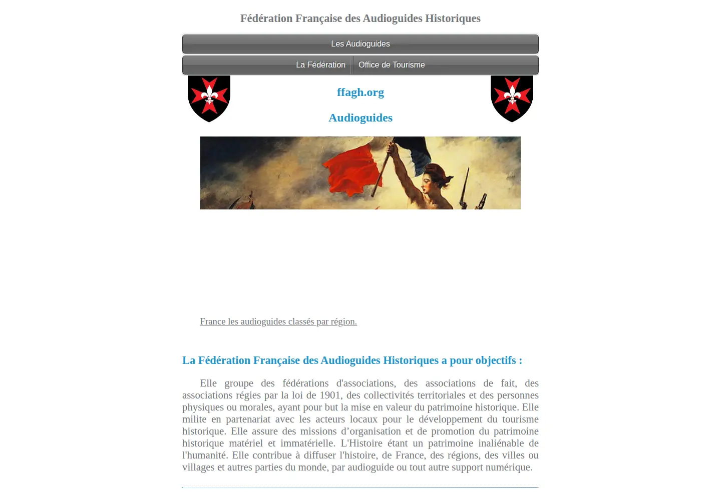 Screenshot of ffagh.org