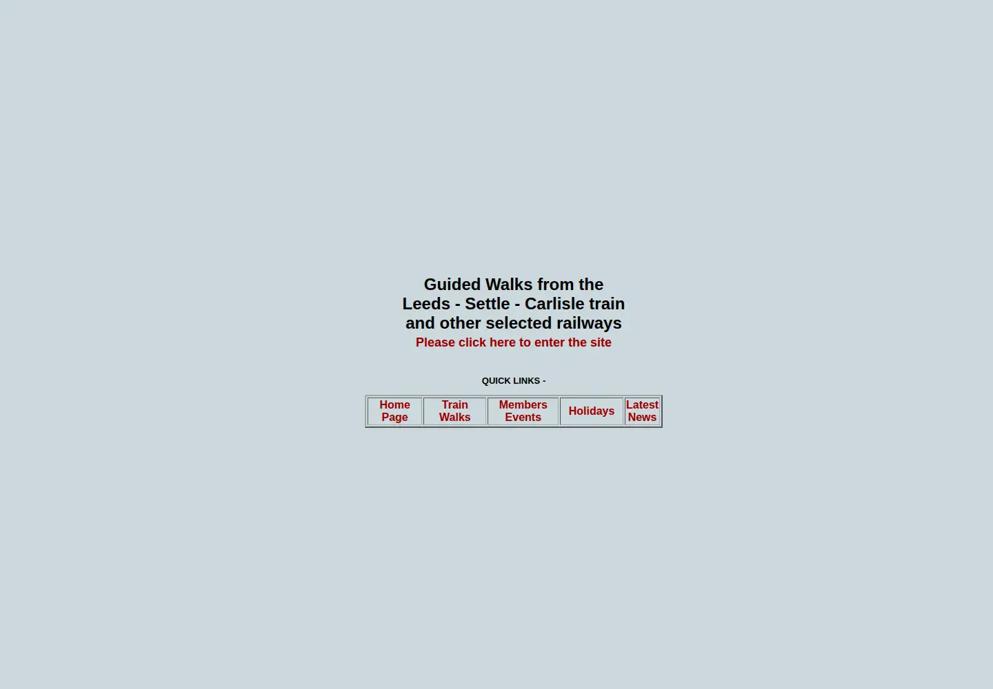 Screenshot of friendsofdalesrail.org