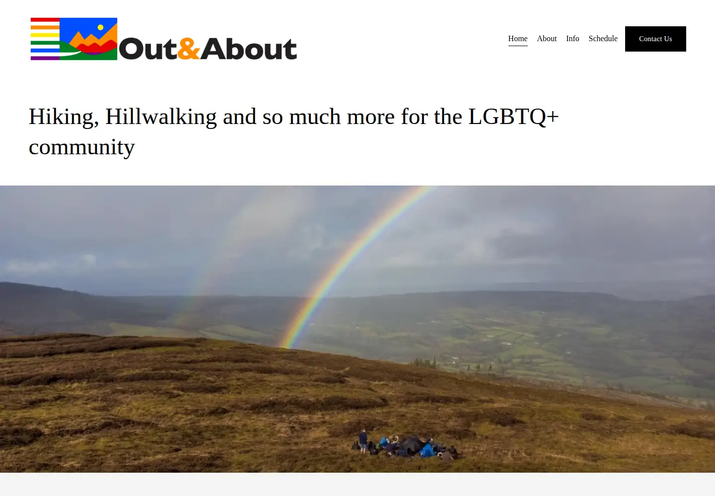 Screenshot of gay-hiking.org