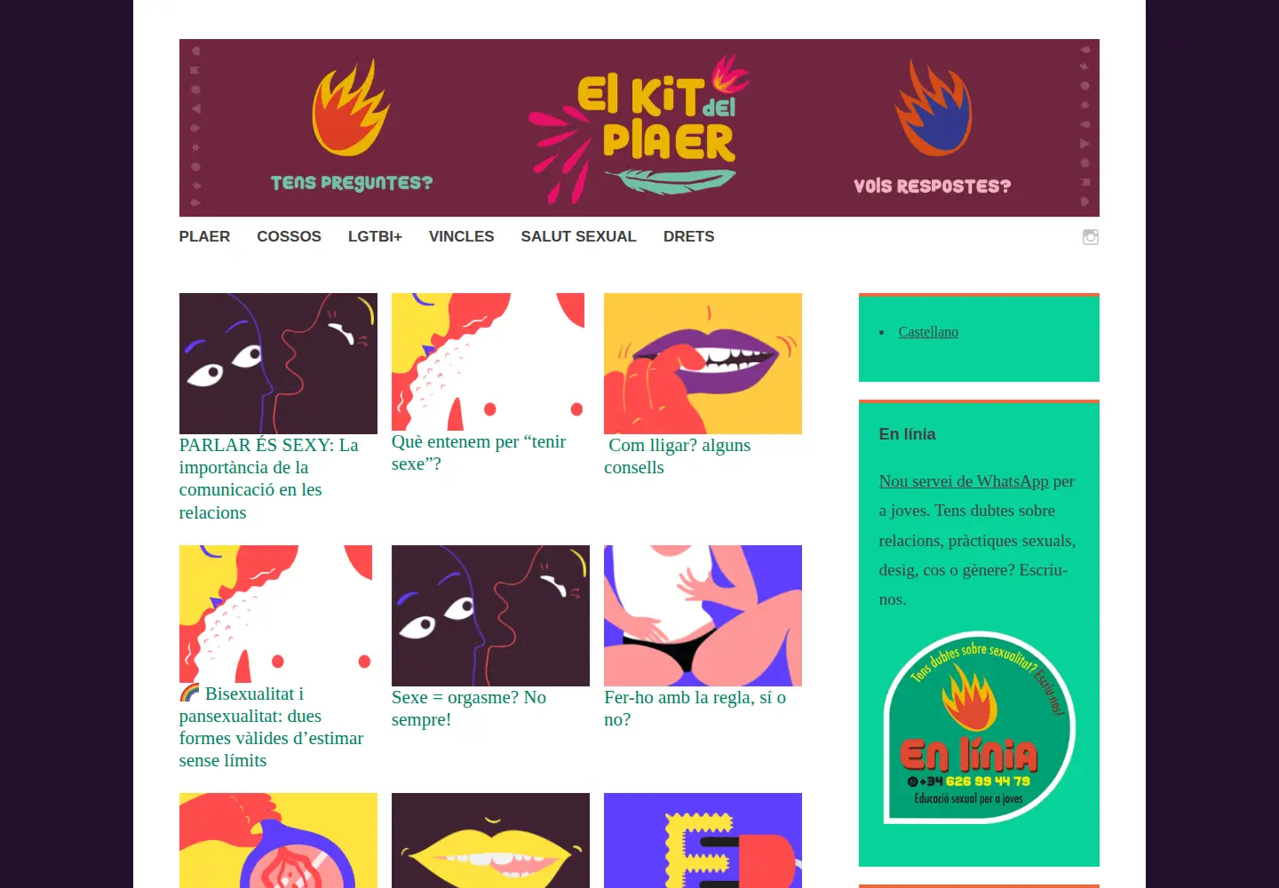 Captured homepage of kitdelplaer.org in the current scan