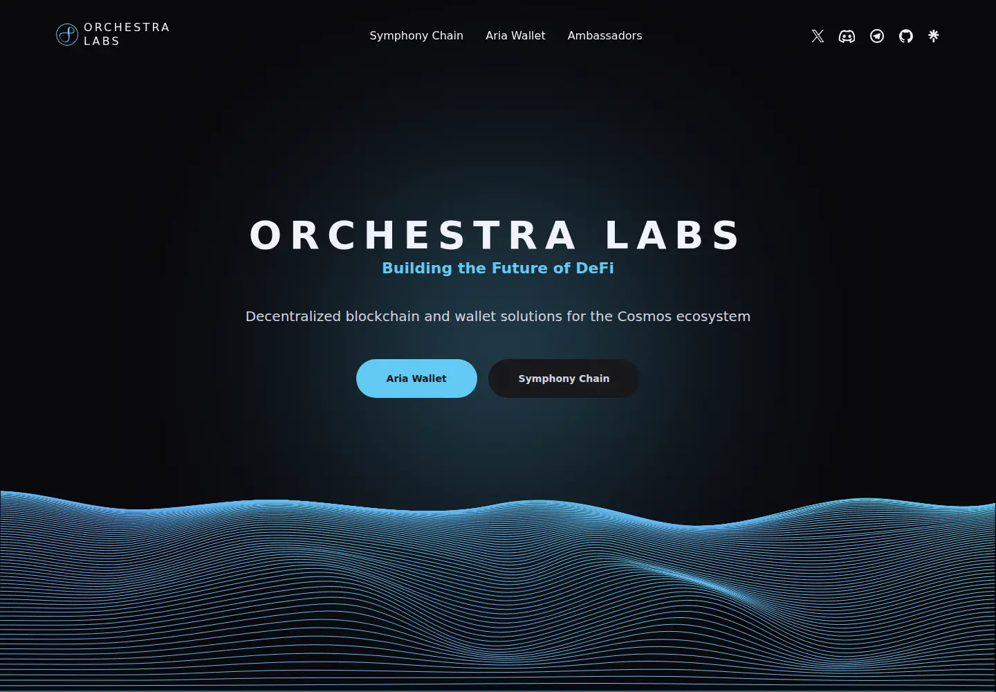 Screenshot of orchestralabs.org