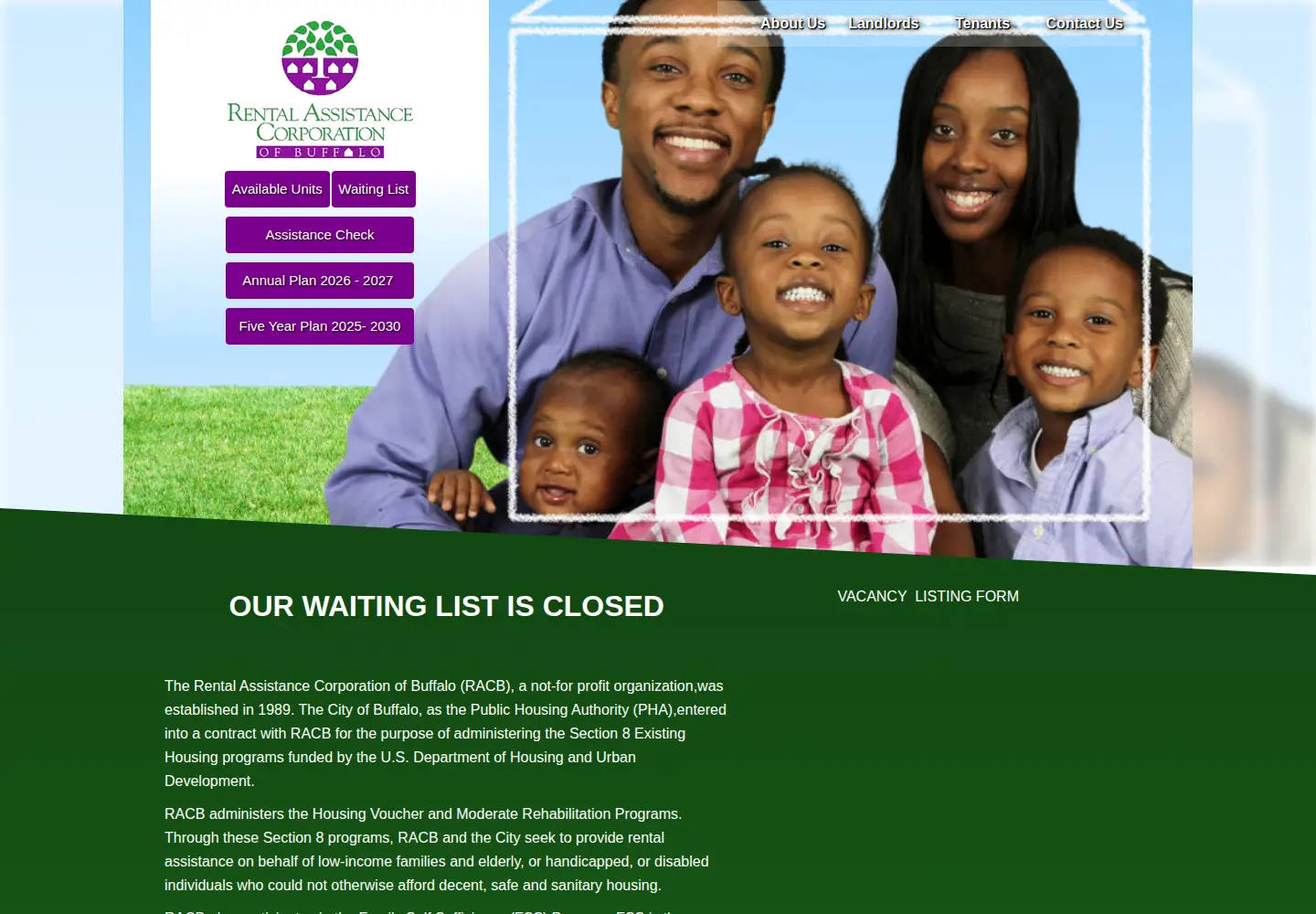 Screenshot of racbny.org