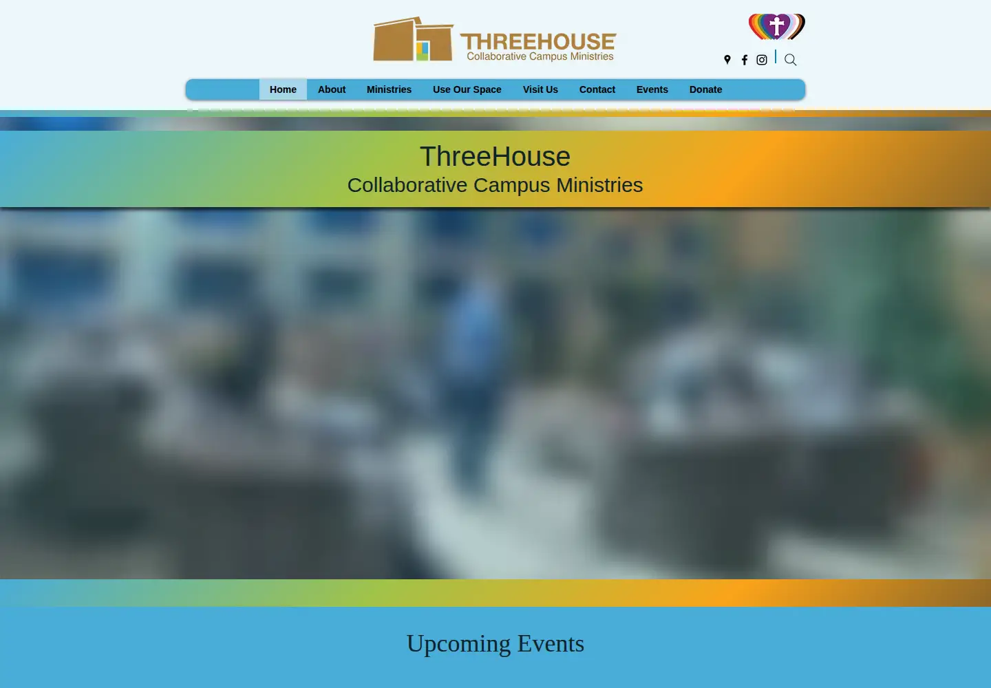 Screenshot of threehouse.org